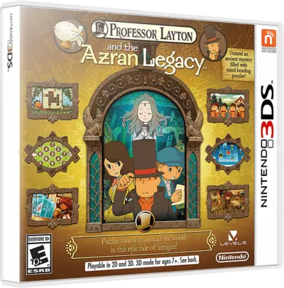 jeu Professor Layton and the Azran Legacy